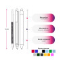 Ручка пластикова кулькова Textile Pen