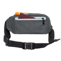 Сумка поясна зі світловідбиваючою блискавкою