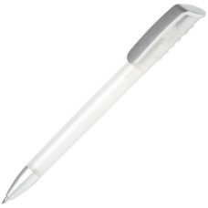 Ручка пластикова 'Top Spin Silver' (Ritter Pen) поворотна