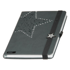 Записна книжка 'Crystal Star'  А5 (LanyBook)*