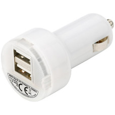 Автомобільний зарядний пристрій 2 порти USB 2.0