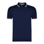 navy blue/white