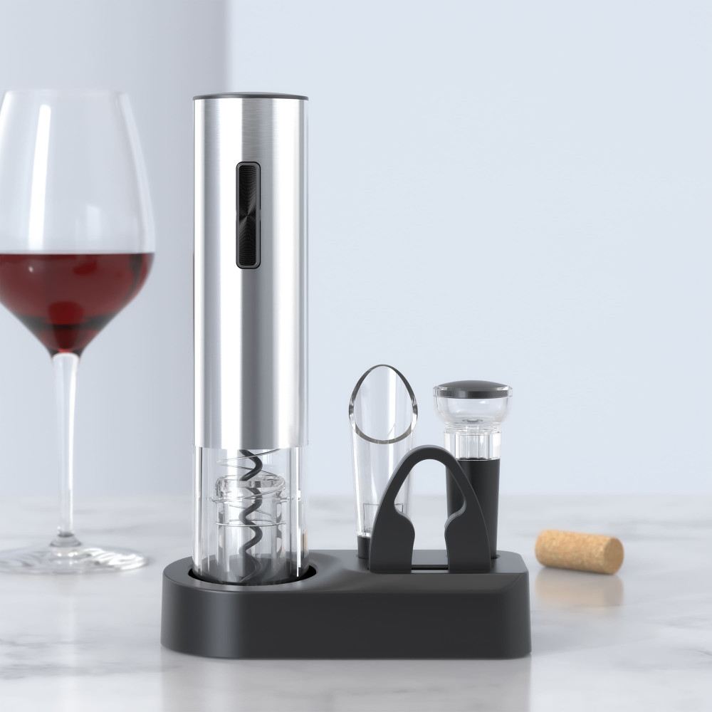 Набір для вина з електричним штопором Merlot
