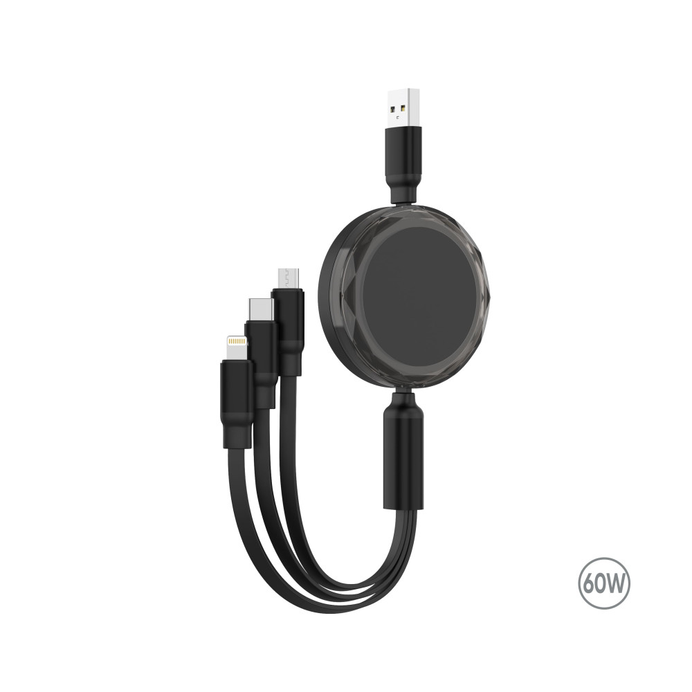 Зарядний кабель 3 в 1  Ruoki