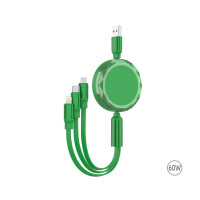 Зарядний кабель 3 в 1  Ruoki