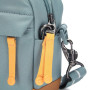 Сумка через плече антизлодій Pacsafe GO crossbody, 6 ступенів захисту