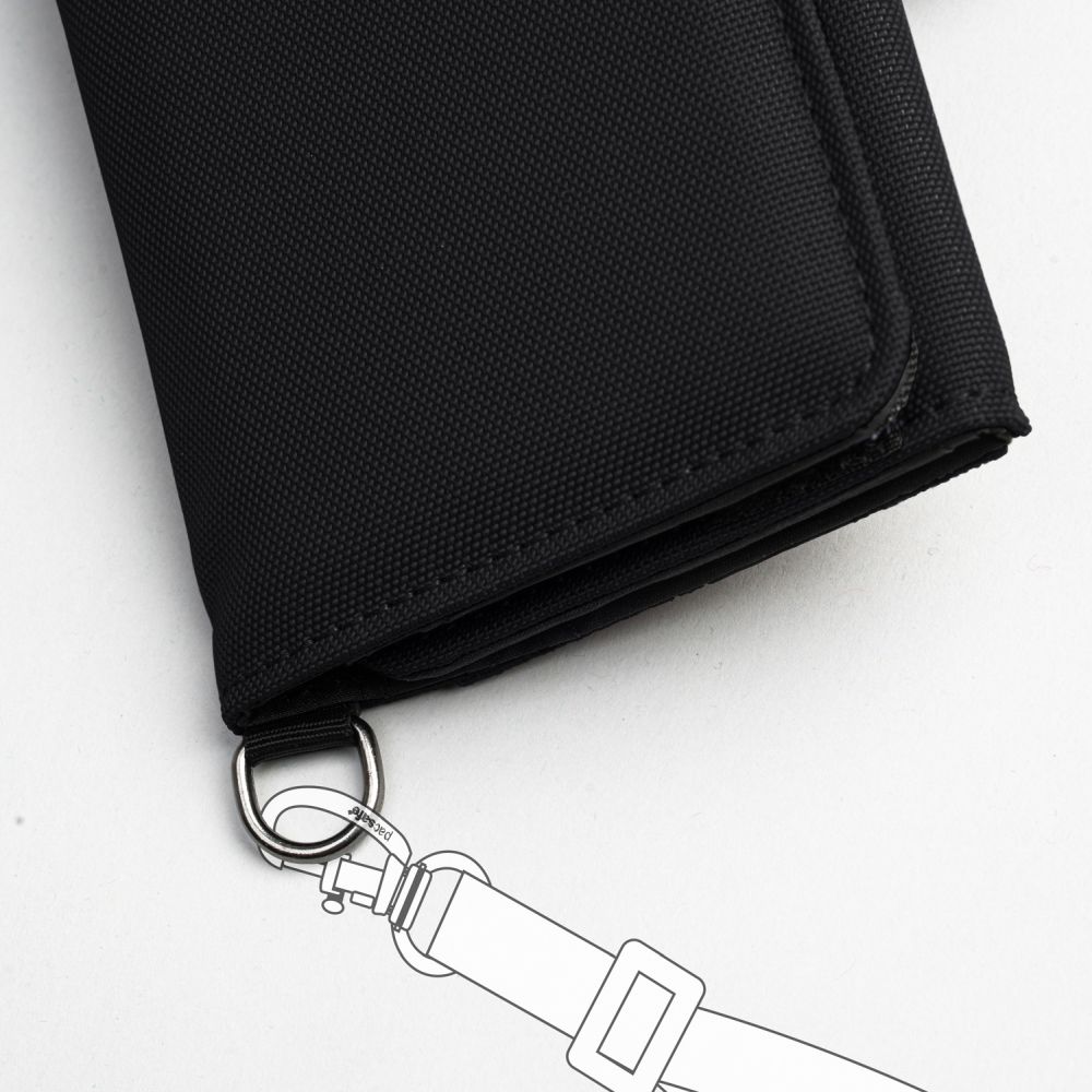 Гаманець антизлодій Pacsafe RFIDsafe trifold