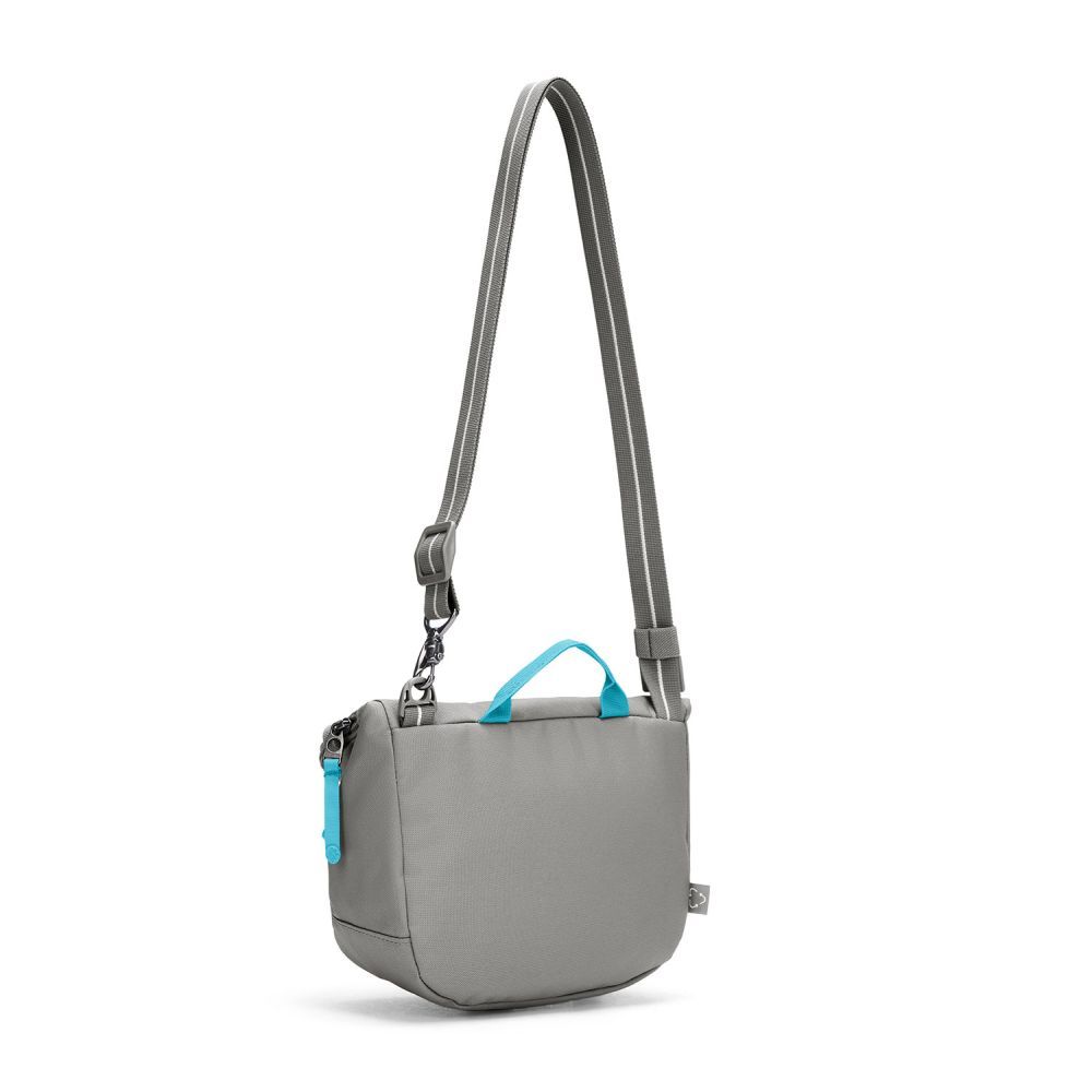 Сумка через плече антизлодій Pacsafe GO Saddle Crossbody, 6 ступенів захисту