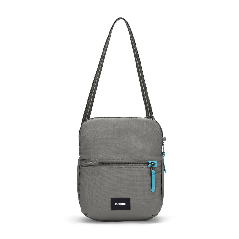 Сумка через плече антизлодій Pacsafe GO Saddle Crossbody, 6 ступенів захисту