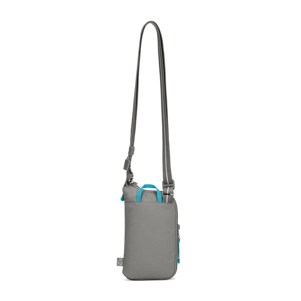 Сумка через плече антизлодій Pacsafe GO Tech Crossbody, 4 ступені захисту