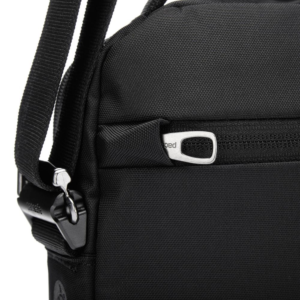 Сумка через плече антизлодій Pacsafe V Tour Crossbody, 5 ступенів захисту
