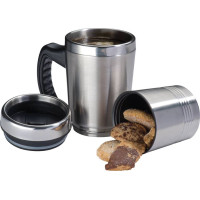 Термокружка 400 мл сталева 2в1 Easy Gifts Hadley, вакуумна