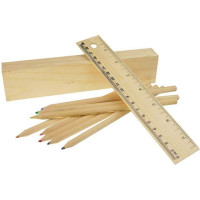 Олівці кольорові Macma, 8 шт в дерев'яній коробці