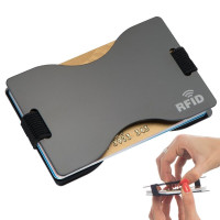 Картхолдер металевий антизлодій RFID Easy Gifts Gladstone