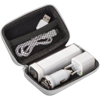 Набір зарядних пристроїв і повербанк 2200 mAh Macma в чохлі