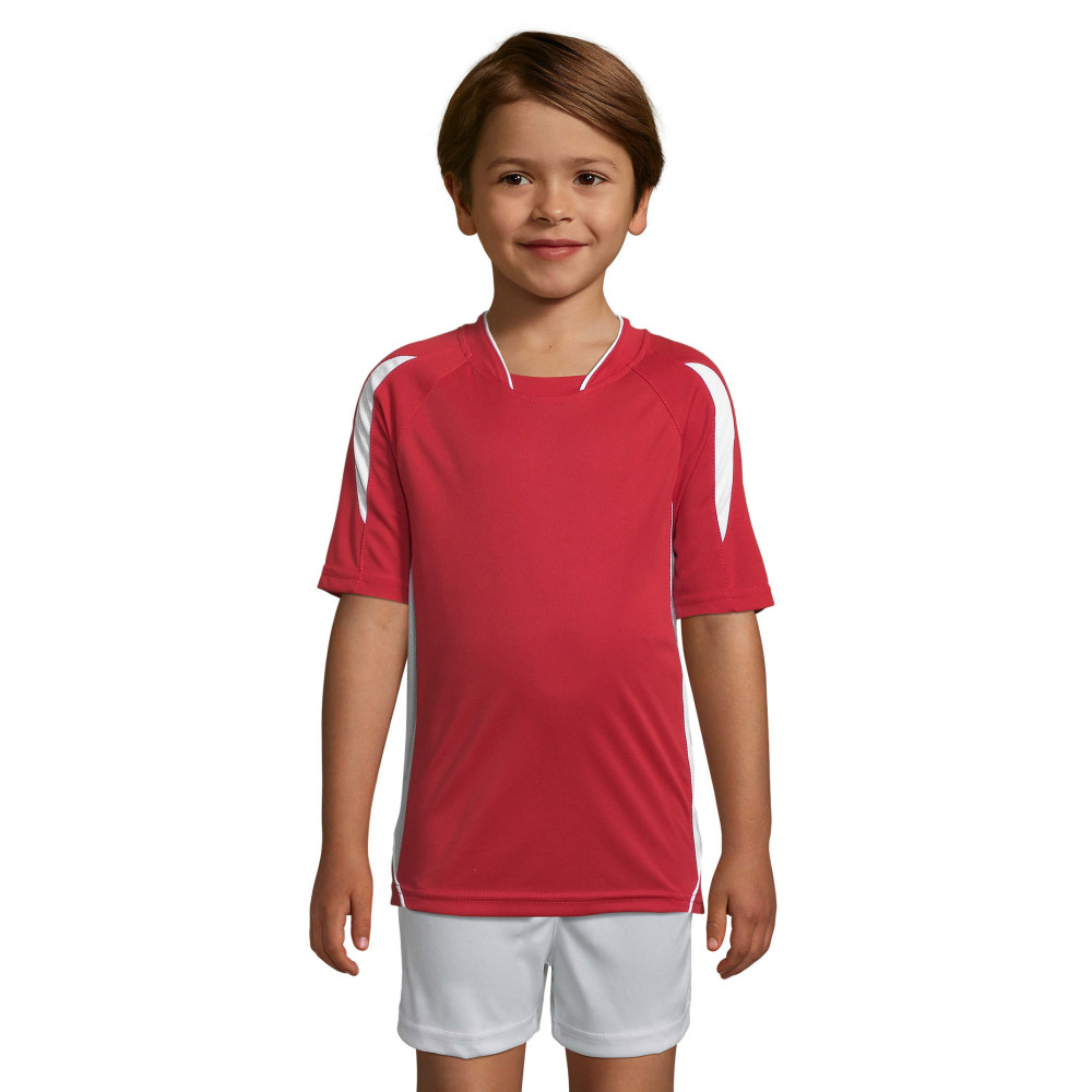 Футболка спортивна дитяча SOL'S Maracana kids 2 SSL