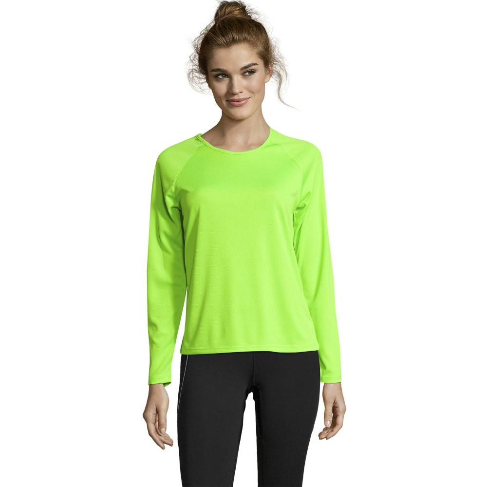 Лонгслів спортивний жіночий SOL'S Sporty LSL women