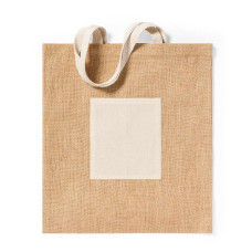 Сумка-шопер з короткими ручками Voyager Jute