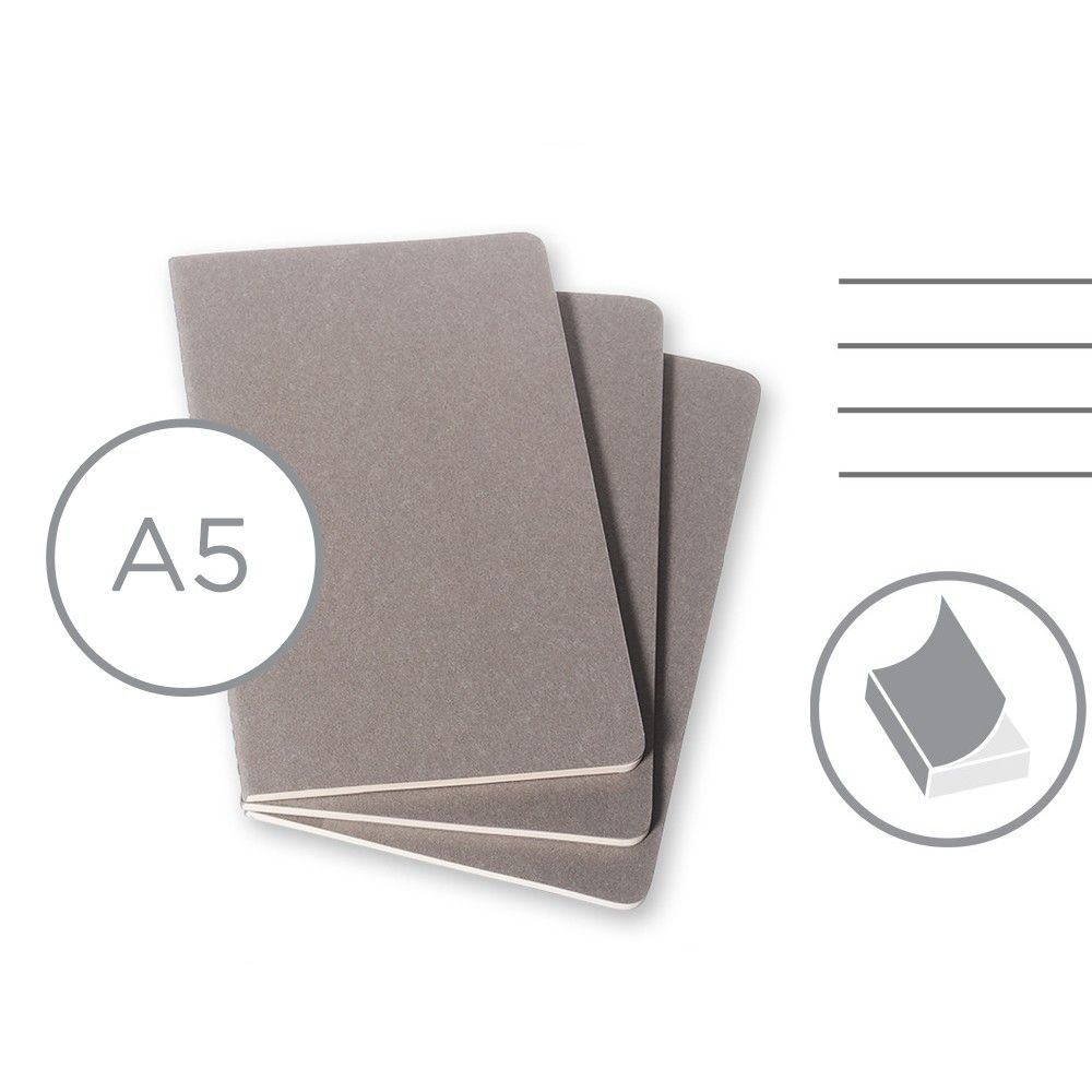 Блокнот в лінію А5 Voyager Moleskine Cahier Journal, м'яка обкладинка