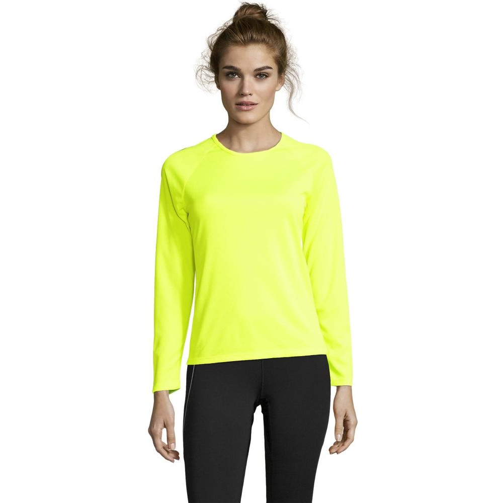Лонгслів спортивний жіночий SOL'S Sporty LSL women