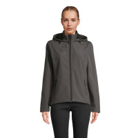 Куртка софтшелл жіноча SOL'S Race Hooded women