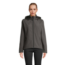 Куртка софтшелл жіноча SOL'S Race Hooded women