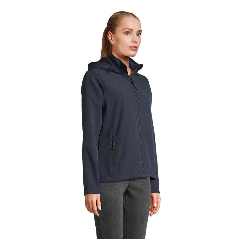Куртка софтшелл жіноча SOL'S Race Hooded women