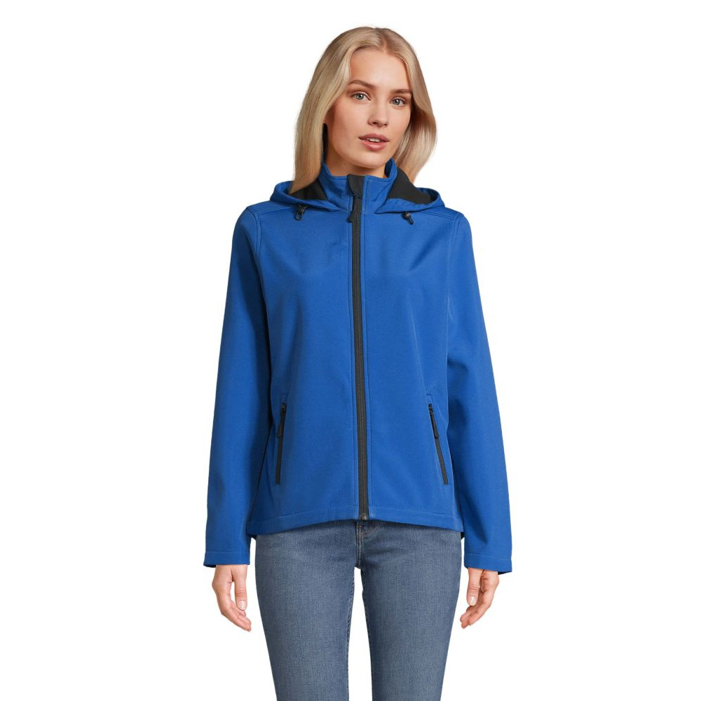 Куртка софтшелл жіноча SOL'S Race Hooded women