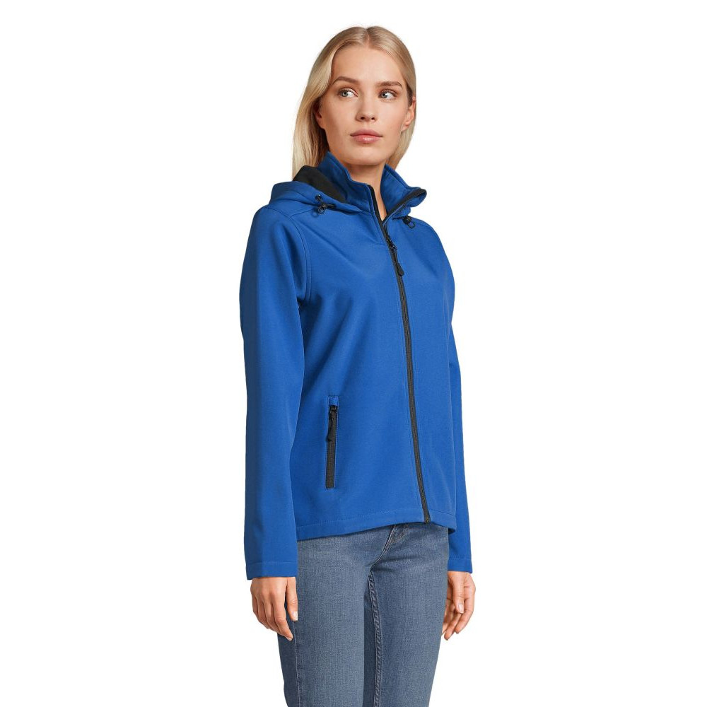 Куртка софтшелл жіноча SOL'S Race Hooded women