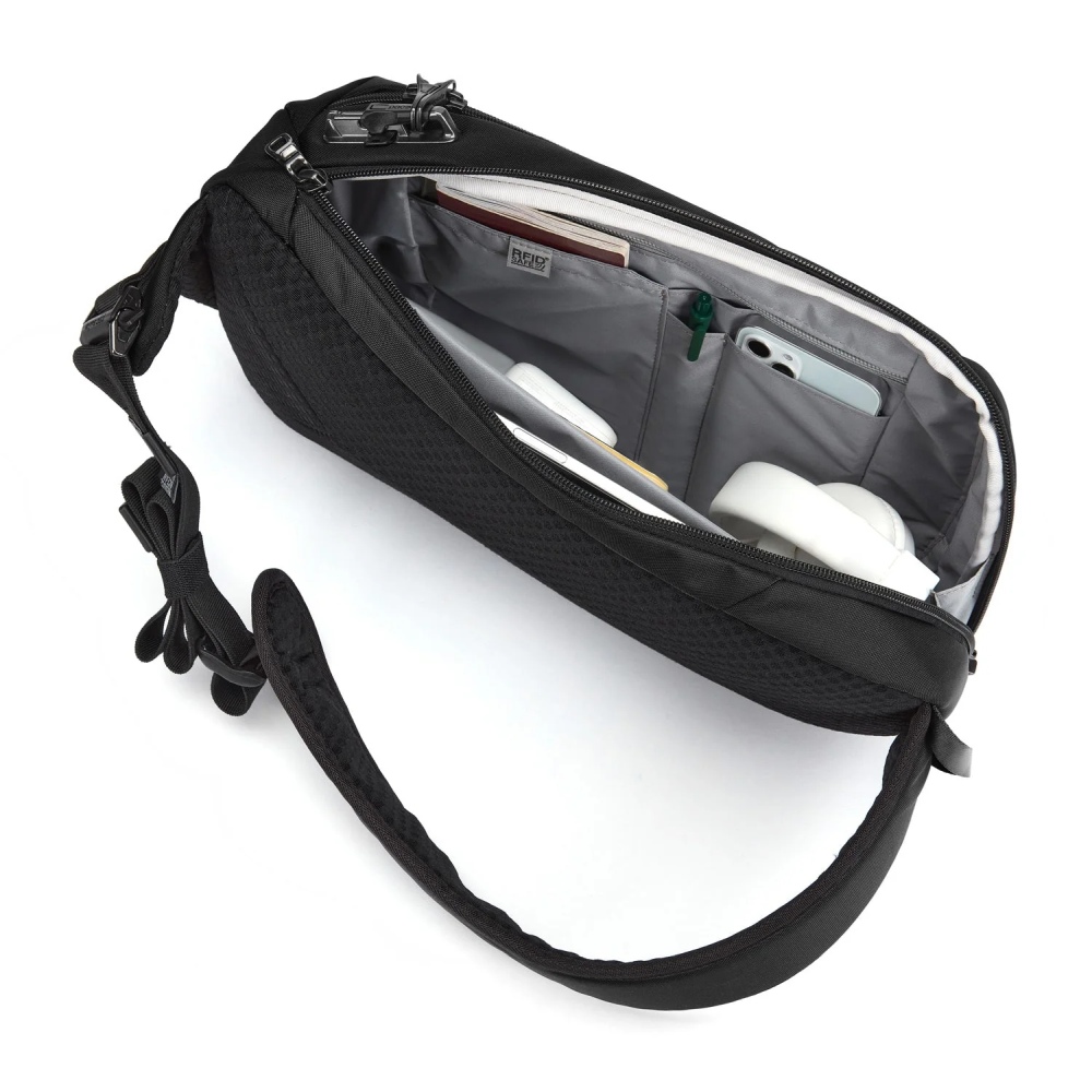 Сумка через плече антизлодій Pacsafe Vibe 325 sling