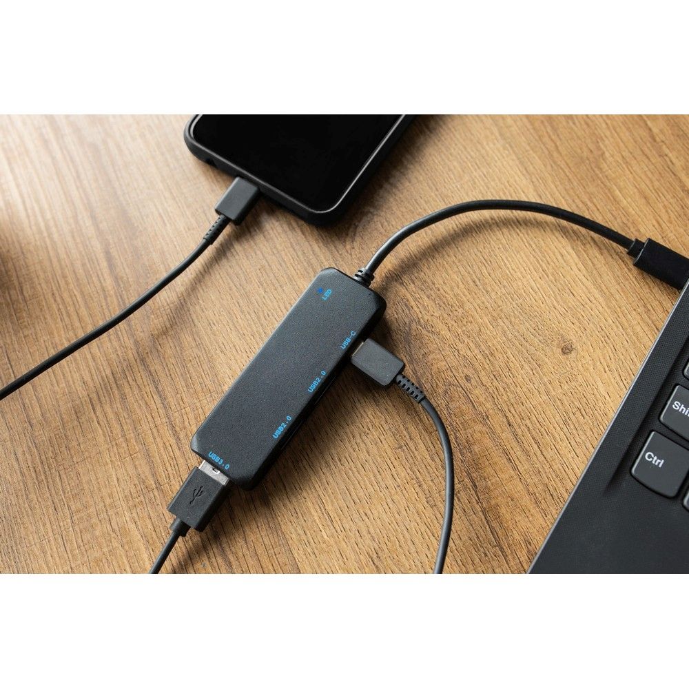 USB хаб 2.0/3.0 на 4 порти Voyager Gerard