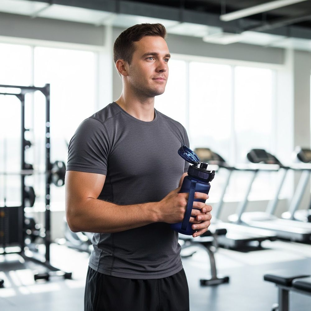 Пляшка для води 600 мл тританова Line Art La Plata