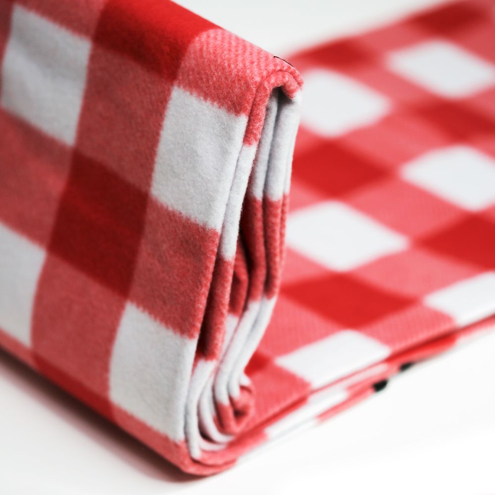 Плед флісовий двосторонній Soft Me Picnic 130х180см