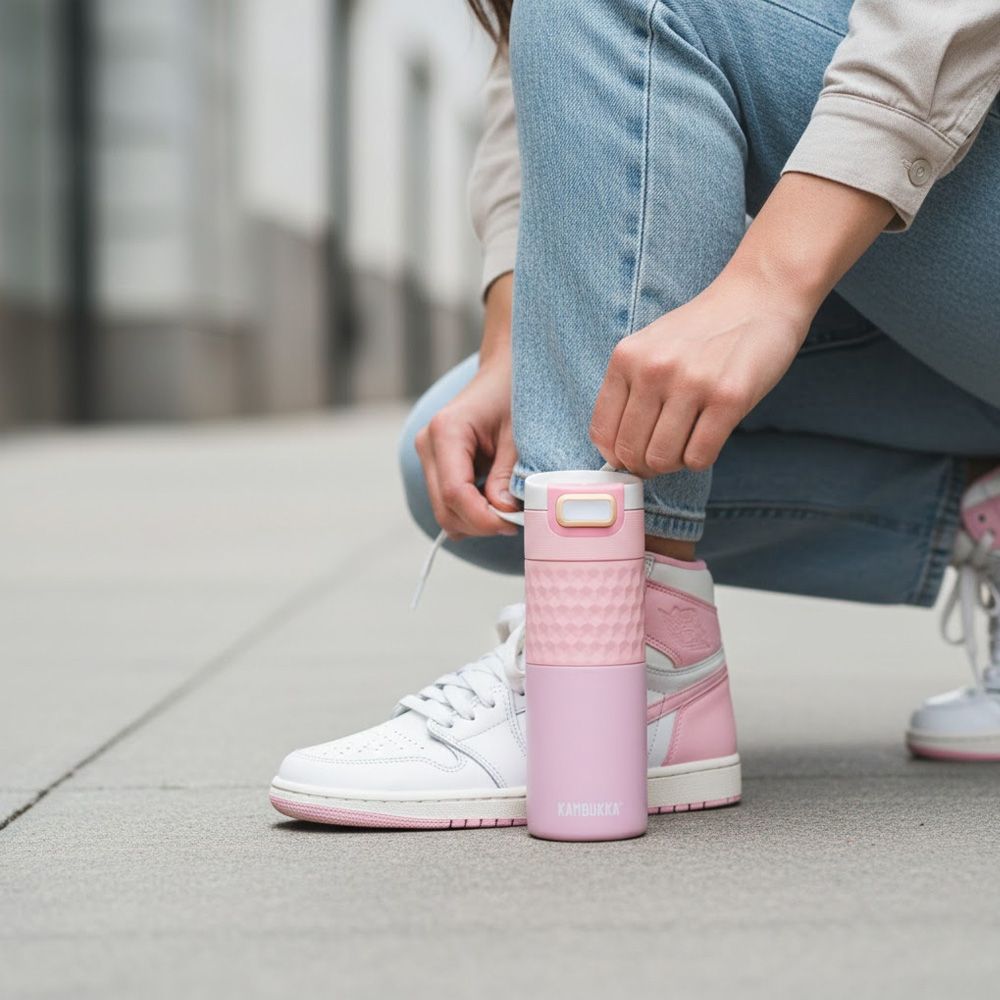 Термокружка 500 мл сталева Kambukka Etna Grip, вакуумна