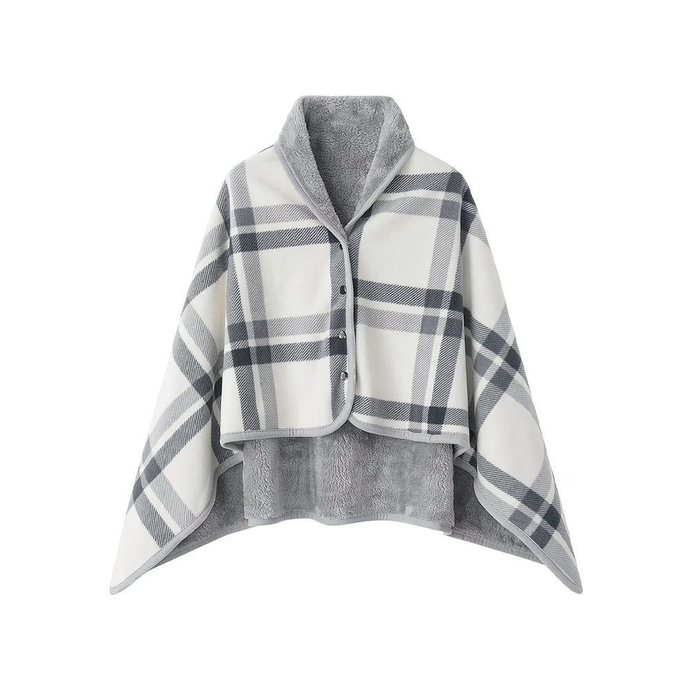 Плед флісовий Soft Me Poncho M 70х140см
