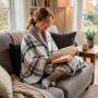 Плед флісовий Soft Me Poncho M 70х140см