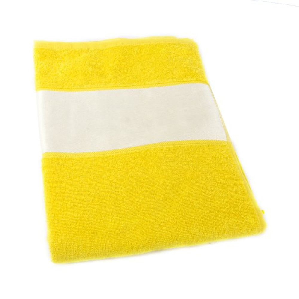Рушник SUNSET з білим бордюром 50х100, 380G