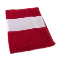 Рушник SUNSET з білим бордюром 50х100, 380G