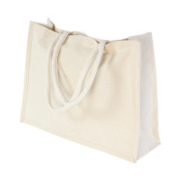 Сумка OLIVIA, 220 г(м2), 44,5x34х15 cм, з ламінацією бавовняна бежева